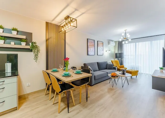 Perlowa Przystan Rent - Classic Gold & Silver Lägenhet