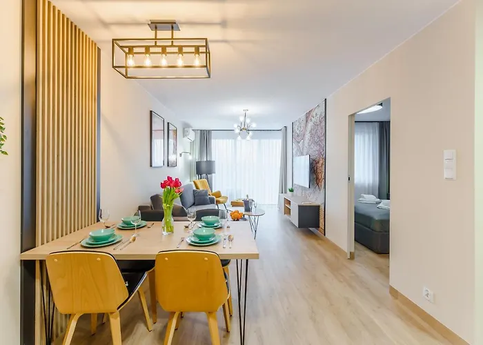 Lägenhet Perlowa Przystan Rent - Classic Gold & Silver Kołobrzeg