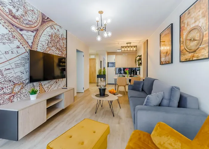 Lägenhet Perlowa Przystan Rent - Classic Gold & Silver